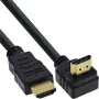 InLine High Speed HDMI kabel with Ethernet, kątowy, 3m