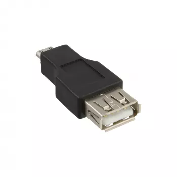 Adapter Micro USB InLine Micro-B męski USB A żeński 31604
