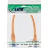 InLine Patch kabel S/FTP PiMF Cat.6A bezhalogenowy 500MHz pomarańczowy 0.3m
