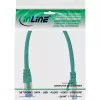 Kabel krosowy InLine S/FTP PiMF kat.6A bezhalogenowy 500 MHz zielony 0,3 m
