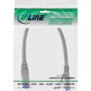 InLine Patch kabel S/FTP PiMF Cat.6A halogen free 500MHz szary 0.3m