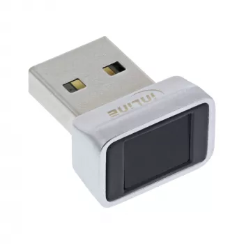Skaner linii papilarnych InLine USB, zgodny z Windows Hello