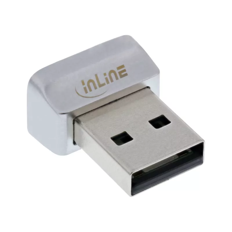 Skaner linii papilarnych InLine USB, zgodny z Windows Hello