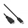 Kabel USB 3.2 Gen.1x2 InLine 35726 0.5m USB-C męski Micro-B męski czarny