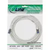 InLine Patch kabel S/FTP PiMF Cat.6A bezhalogenowy 500MHz biały 20m