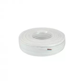 InLine Modular kabel 6 wire Ribbon kabel biały 100m ring