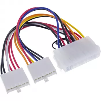 adapter kablowya zasilania InLine ATX / Classic P8/P9 złącze płyty głównej AT 0,20 m