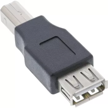 Adapter USB 2.0 Typ A żeński / Typ B męski InLine 33442