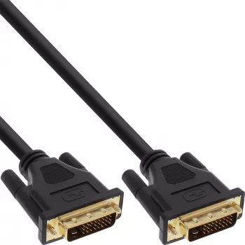 InLine DVI-D kabel Premium 24+1 male / male Dual Link gold plated 10m