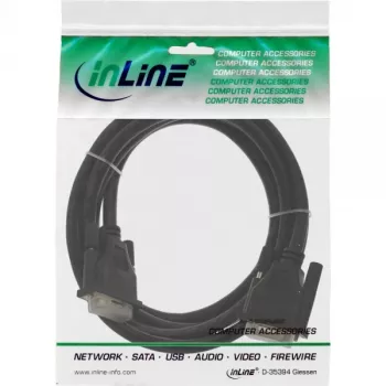 Kabel InLine DVI-D 24+1 męski / męski Dual Link 2m