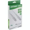 InLine USB-C Lightning kabel, do iPada, iPhone, iPoda, srebrny/aluminiowy, 2 m
