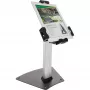 InLine Tablet Countertop Holder aluminiowy zamykany na klucz uniwersalne zastosowanie dla 7.9 cala-10.1 cala
