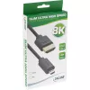 InLine cienki Ultra High Speed HDMI kabel AM/DM 8K4K pozłacany czarny 2m