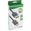 Przewód HDMI Slim Ultra High Speed AM/CM 8K4K pozłacany czarny 2m