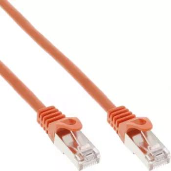 Kabel krosowy InLine SF/UTP Cat.5e pomarańczowy 0,25 m