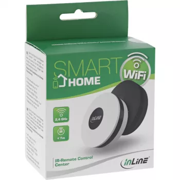Centralny pilot IR InLine SmartHome 40163 czarny
