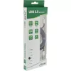 Kabel InLine Micro-USB 2.0, USB typu A / Micro B M/M, czarny/alu, elastyczny, 1 m