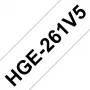 Taśma do etykieciarki Brother HGE261V5