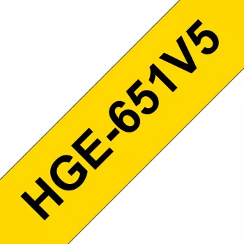 Taśma do etykiet Brother HGE-651V5