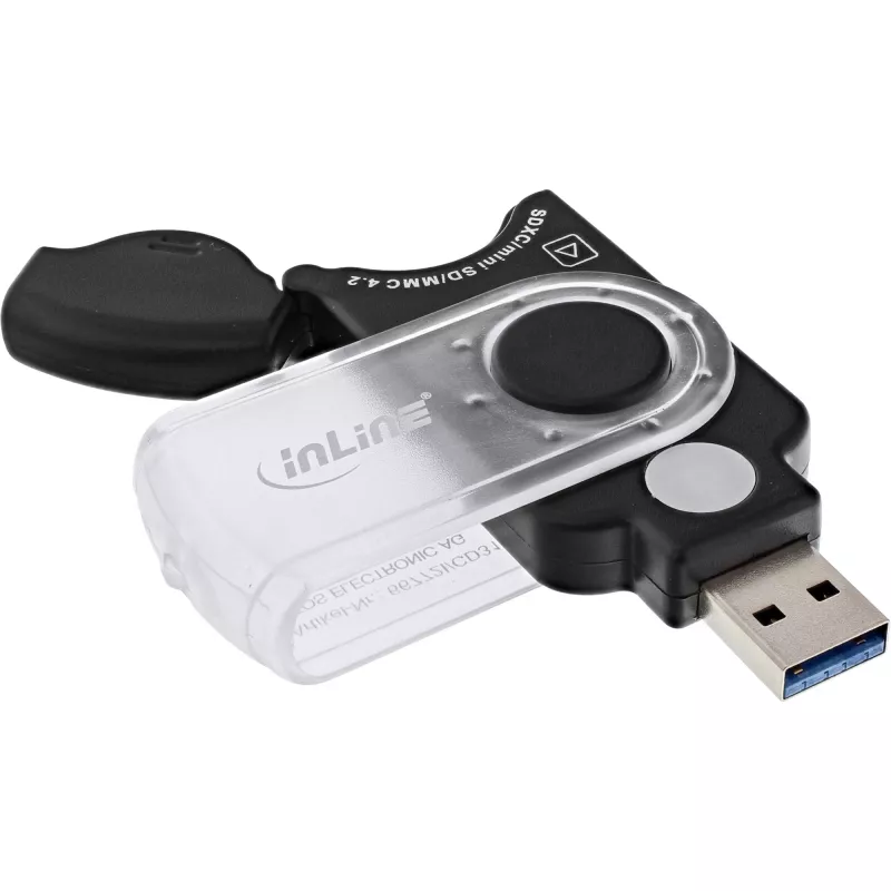 InLine Mobile czytnik kart USB 3.0, dla SD/SDHC/SDXC, microSD