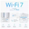System Mesh TP-Link Deco BE65 Tri-band 2.4 GHz 5 GHz 6 GHz Wi-Fi 7