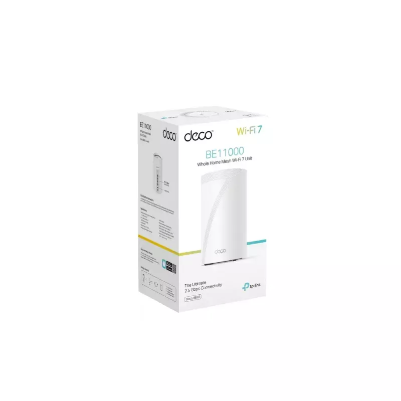 System Mesh TP-Link Deco BE65 Tri-band 2.4 GHz 5 GHz 6 GHz Wi-Fi 7