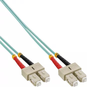 InLine Fiber Optical Duplex kabel SC/SC 50/125µm OM3 7.5m