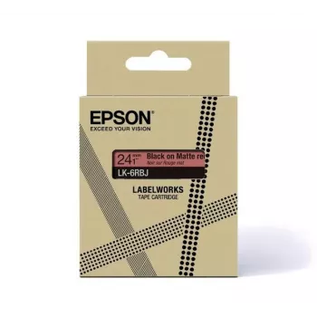 Etykieta do drukarki Epson C53S672072 czarno-czerwona 1,8 cm