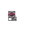 Taśma etykietująca Epson LK-4PBF czarny różowy termotransferowa 1,2 cm