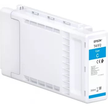 Epson Singlepack UltraChrome XD2 T41F240 cyjan 350ml