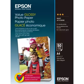 Epson Value Glossy Photo Paper - A4 - 20 arkuszy