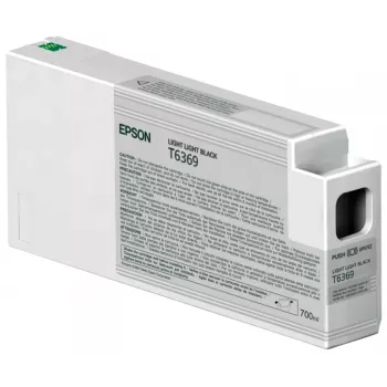 Epson Pojedynczy opakowanie Light Light Czarny T636900 UltraChrome HDR 700 ml