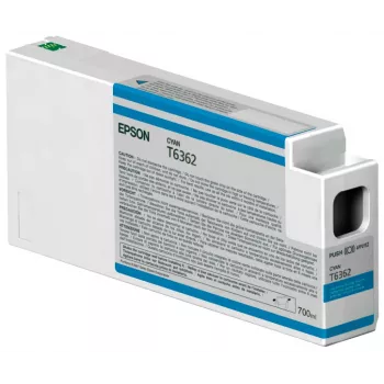 Epson Singlepack cyjan T636200 UltraChrome HDR 700 ml, cyjan, 700 ml, 1 szt.