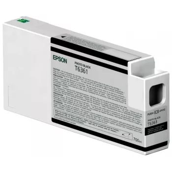 Epson Singlepack Photo Czarny T636100 UltraChrome HDR 700 ml, Photo Czarny, tusz barwnikowy, 700 ml, 1 szt.