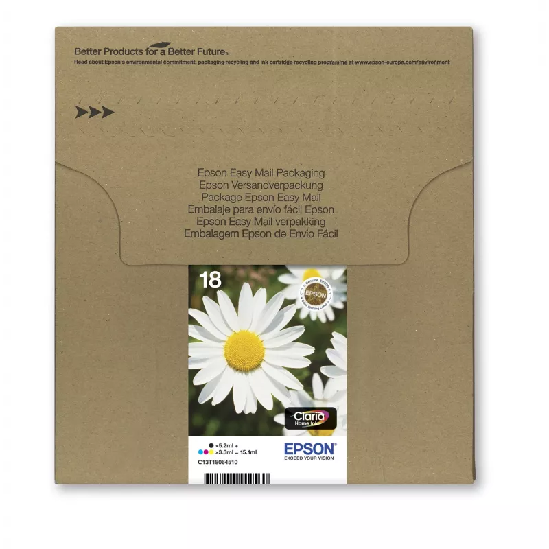 Opakowanie Easy Mail Epson T1806 czarny żółty cyjan magenta