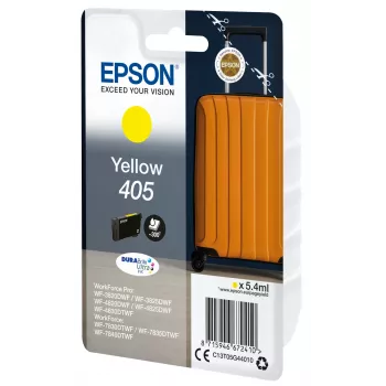 Kaseta z tuszem Epson 405 1 szt. Oryginalna Standardowa wydajność Żółty