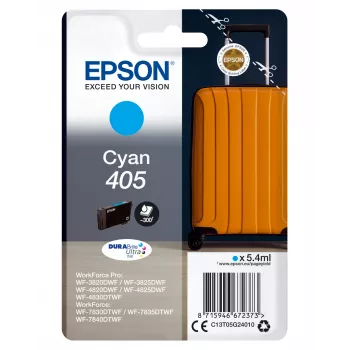 Epson 405 wkład atramentowy 1 szt. Oryginalny Standardowa wydajność cyjan