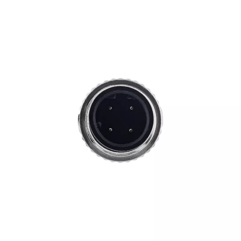 Przemysłowy kabel sieciowy InLine, M12 4-pin D-coded męski/męski, PUR 10m