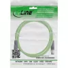 InLine Przemysłowy kabel sieciowy, M12 4-pin D-coded męski/męski, PUR 20m