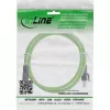 InLine Przemysłowy kabel sieciowy, wtyk męski M12 4-pin D-coded do RJ45, PUR 15m