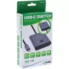 InLine przełącznik USB-C, przełącznik dwukierunkowy, 10 Gb/s, 100 W