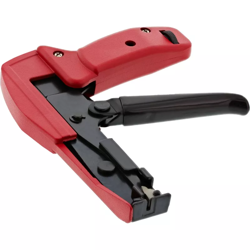 Narzędzie do opasek kablowych z obcinakiem InLine do opasek 2,2–4,8 mm, ręczny napinacz