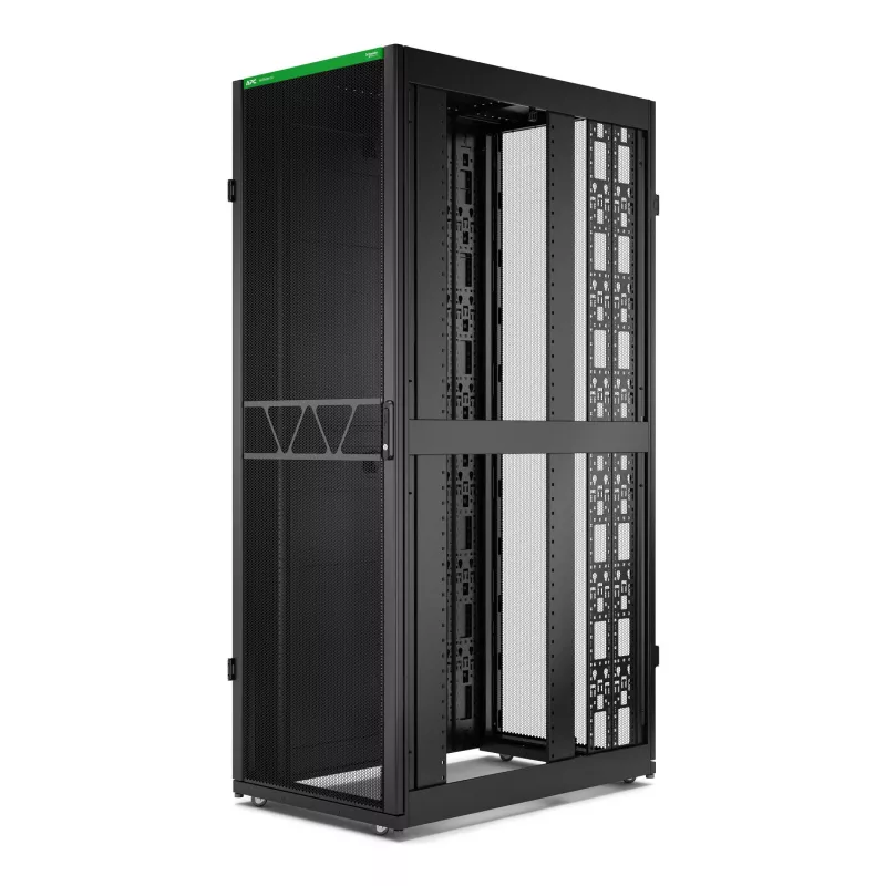 APC NetShelter SX Server Rack Gen 2, 48U, 2258W x 750S x 1200G mm, z bokami, Czarny