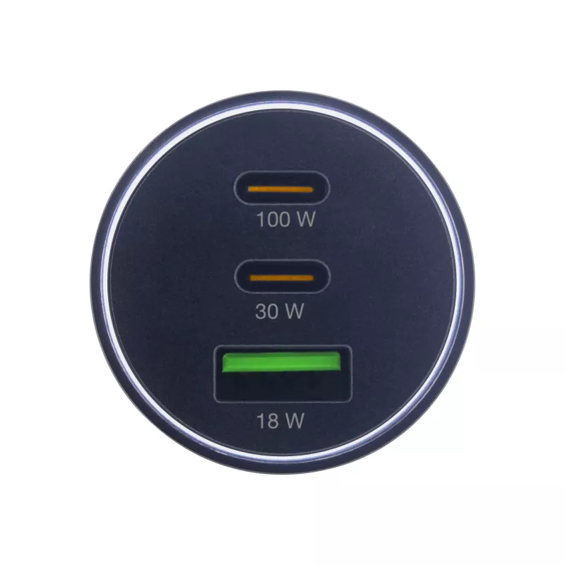 InLine USB samochodowa ładowarka Power Delivery, 2x USB-C + QC USB-A, czarna
