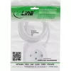 InLine Charging Cube InLine 16499A 3x gniazdo z uziemieniem 2x USB-C 2x USB-A biały 2m