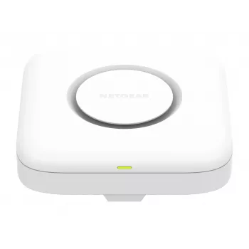 Punkt dostępu bezprzewodowego Netgear WBE718 — Trójzakresowy 2,4/5/6 GHz, 9400 Mbps, PoE, 1x 2,5GbE, biały
