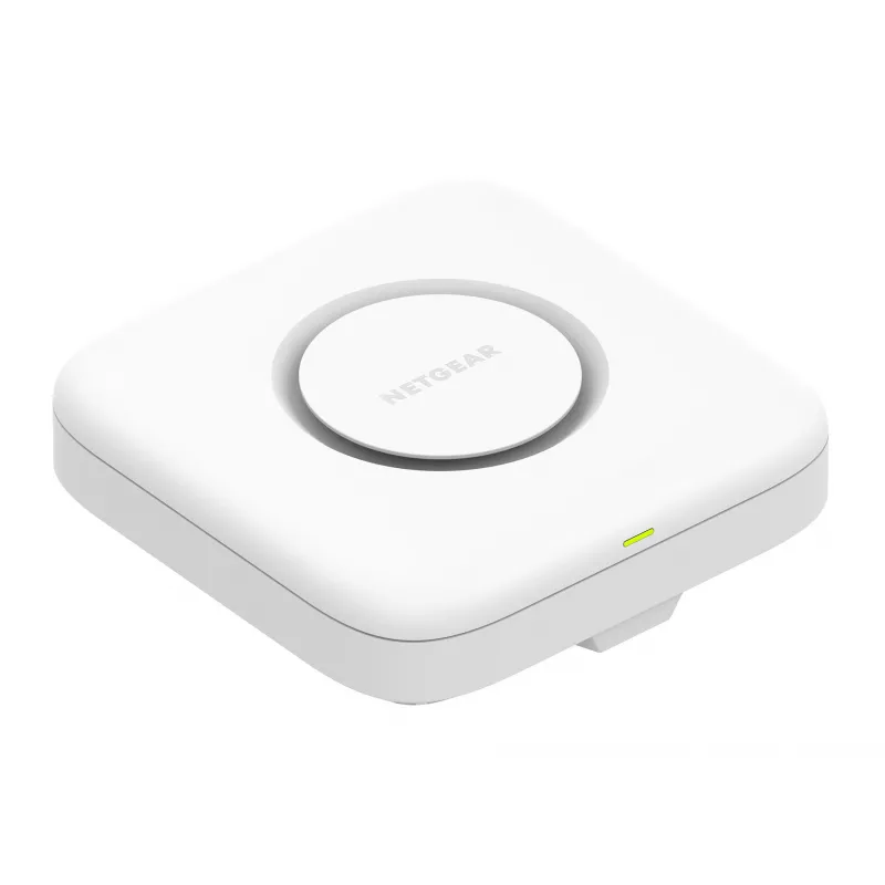 Punkt dostępu bezprzewodowego Netgear WBE718 — Trójzakresowy 2,4/5/6 GHz, 9400 Mbps, PoE, 1x 2,5GbE, biały