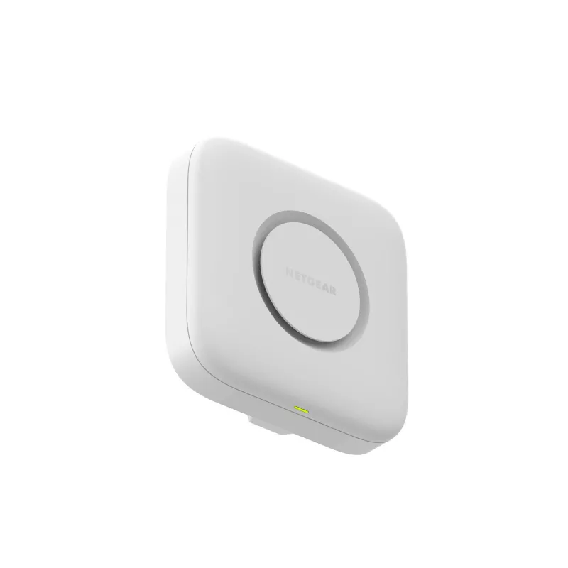 Punkt dostępu bezprzewodowego Netgear WBE718 — Trójzakresowy 2,4/5/6 GHz, 9400 Mbps, PoE, 1x 2,5GbE, biały