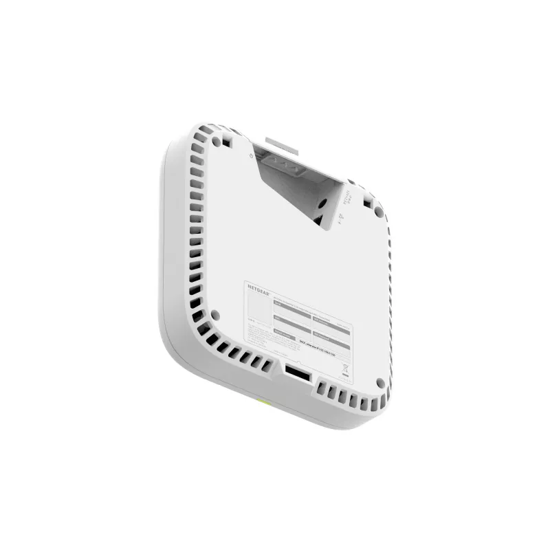 Punkt dostępu bezprzewodowego Netgear WBE718 — Trójzakresowy 2,4/5/6 GHz, 9400 Mbps, PoE, 1x 2,5GbE, biały