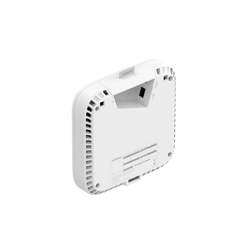 Punkt dostępu bezprzewodowego Netgear WBE718 — Trójzakresowy 2,4/5/6 GHz, 9400 Mbps, PoE, 1x 2,5GbE, biały